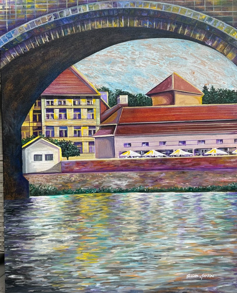 Under the Charles Bridge